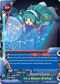 It's a Mission Briefing! - Buddy Again Vol.2 ~Super Buddy War EX~ - Future Card BuddyFight card