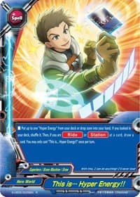 This is... Hyper Energy!! - Buddy Again Vol.2 ~Super Buddy War EX~ - Future Card BuddyFight card