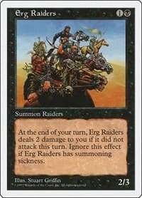 Erg Raiders - Fifth Edition - Magic: The Gathering card