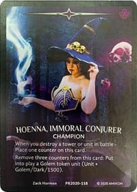 Hoenna, Immoral Conjurer - PR2020-118 (Alternate Art) - Argent Saga Promos - Argent Saga TCG card