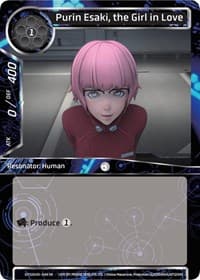 Purin Esaki, the Girl in Love - Ghost in the Shell SAC_2045 - Force of Will card