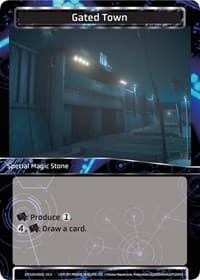Gated Town - Ghost in the Shell SAC_2045 Starter Deck - Force of Will card