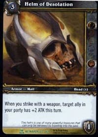 Helm of Desolation - Servants of the Betrayer - WoW card
