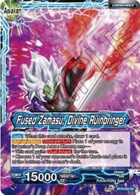 Fused Zamasu // Fused Zamasu, Divine Ruinbringer - Rise of the Unison Warrior - Dragon Ball Super: Masters card