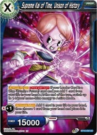 Supreme Kai of Time, Unison of History - Rise of the Unison Warrior - Dragon Ball Super: Masters card