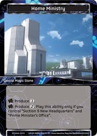 Home Ministry - Ghost in the Shell SAC_2045 - Force of Will card