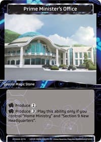 Prime Minister's Office - Ghost in the Shell SAC_2045 - Force of Will card