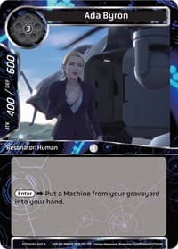 Ada Byron - Ghost in the Shell SAC_2045 - Force of Will card