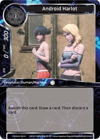 Android Harlot - Ghost in the Shell SAC_2045 - Force of Will card
