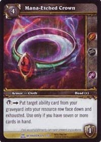 Mana-Etched Crown - Servants of the Betrayer - WoW card