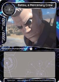 Batou, a Mercenary Crew - Ghost in the Shell SAC_2045 - Force of Will card