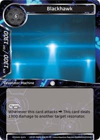Blackhawk - Ghost in the Shell SAC_2045 - Force of Will card