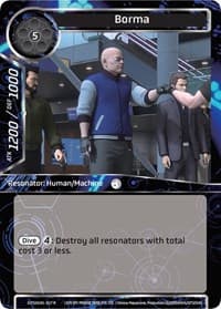 Borma - Ghost in the Shell SAC_2045 - Force of Will card