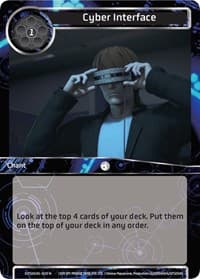 Cyber Interface - Ghost in the Shell SAC_2045 - Force of Will card