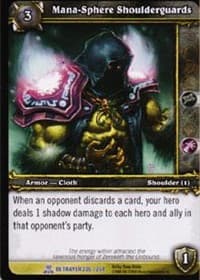 Mana-Sphere Shoulderguards - Servants of the Betrayer - WoW card