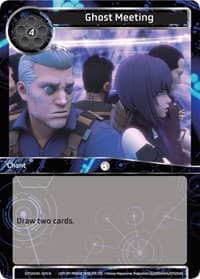 Ghost Meeting - Ghost in the Shell SAC_2045 - Force of Will card