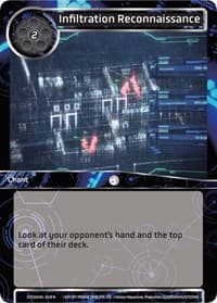 Infiltration Reconnaissance - Ghost in the Shell SAC_2045 - Force of Will card