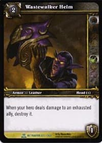 Wastewalker Helm - Servants of the Betrayer - WoW card