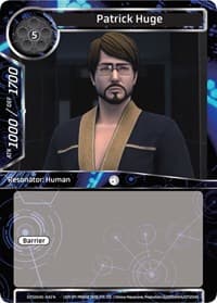 Patrick Huge - Ghost in the Shell SAC_2045 - Force of Will card