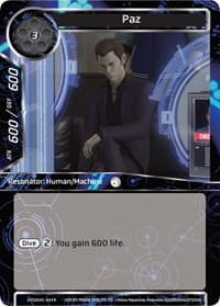 Paz - Ghost in the Shell SAC_2045 - Force of Will card