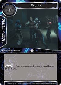 Raydist - Ghost in the Shell SAC_2045 - Force of Will card