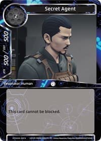 Secret Agent - Ghost in the Shell SAC_2045 - Force of Will card