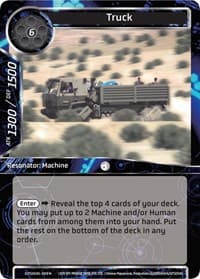 Truck - Ghost in the Shell SAC_2045 - Force of Will card