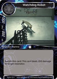 Watchdog Robot - Ghost in the Shell SAC_2045 - Force of Will card
