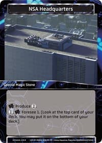 NSA Headquarters - Ghost in the Shell SAC_2045 - Force of Will card