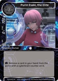 Purin Esaki, the Elite - Ghost in the Shell SAC_2045 Starter Deck - Force of Will card