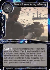Stan, a Former Army Infantry - Ghost in the Shell SAC_2045 Starter Deck - Force of Will card