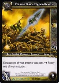 Plasma Rat's Hyper-Scythe - Servants of the Betrayer - WoW card
