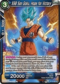 SSB Son Goku, Hope for Victory - Rise of the Unison Warrior - Dragon Ball Super: Masters card