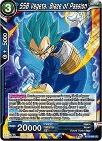 SSB Vegeta, Blaze of Passion - Rise of the Unison Warrior - Dragon Ball Super: Masters card