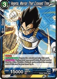 Vegeta, Warrior That Crossed Time - Rise of the Unison Warrior - Dragon Ball Super: Masters card