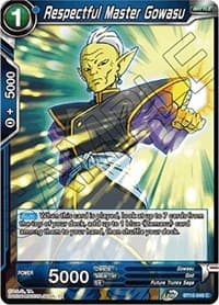 Respectful Master Gowasu - Rise of the Unison Warrior - Dragon Ball Super: Masters card