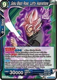 Goku Black Rose, Lofty Aspirations - Rise of the Unison Warrior - Dragon Ball Super: Masters card
