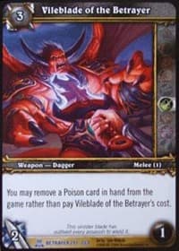 Vileblade of the Betrayer - Servants of the Betrayer - WoW card