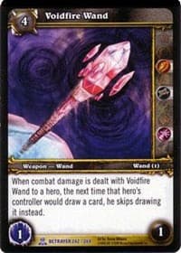 Voidfire Wand - Servants of the Betrayer - WoW card