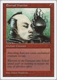 Eternal Warrior - Fifth Edition - Magic: The Gathering card