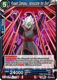 Fused Zamasu, Advocate for Evil - Rise of the Unison Warrior - Dragon Ball Super: Masters card