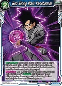 God-Slicing Black Kamehameha - Rise of the Unison Warrior - Dragon Ball Super: Masters card