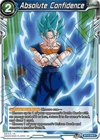 Absolute Confidence - Rise of the Unison Warrior - Dragon Ball Super: Masters card