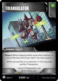 Triangulator - Titan Masters Attack - Transformers TCG card