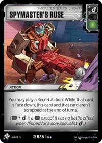 Spymaster's Ruse - Titan Masters Attack - Transformers TCG card