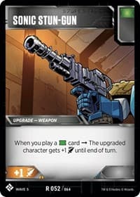 Sonic Stun-Gun - Titan Masters Attack - Transformers TCG card
