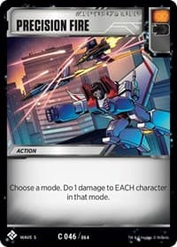 Precision Fire - Titan Masters Attack - Transformers TCG card