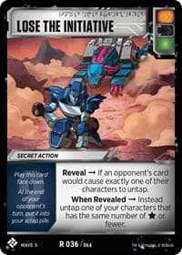 Lose the Initiative - Titan Masters Attack - Transformers TCG card