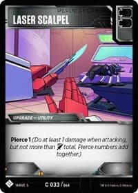 Laser Scalpel - Titan Masters Attack - Transformers TCG card