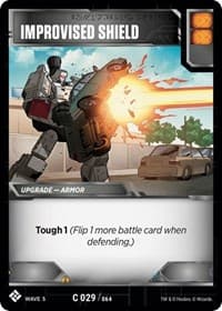 Improvised Shield - Titan Masters Attack - Transformers TCG card